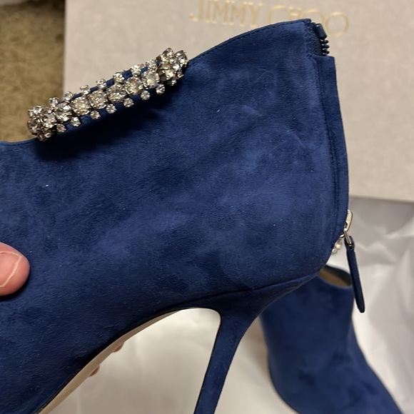 Jimmy Choo Blaize 100 Suede Boots - Picture 6 of 17